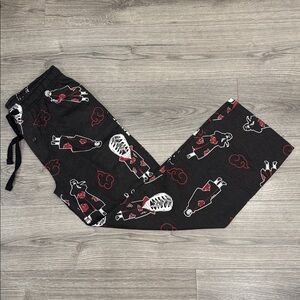 Ripple Junction Naruto Shippuden Itachi Cloud All Over Print Pajama Pant Sz SM